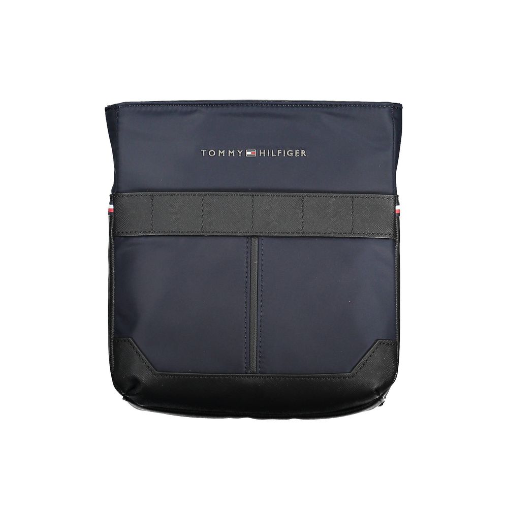 Tommy Hilfiger Blue Polyester Men Shoulder Bag $221.00 Tommy Hilfiger Luzworld