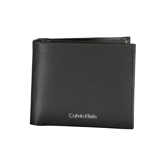 Calvin Klein Elegant Black Leather Wallet with RFID Block $194.00 Calvin Klein Luzworld