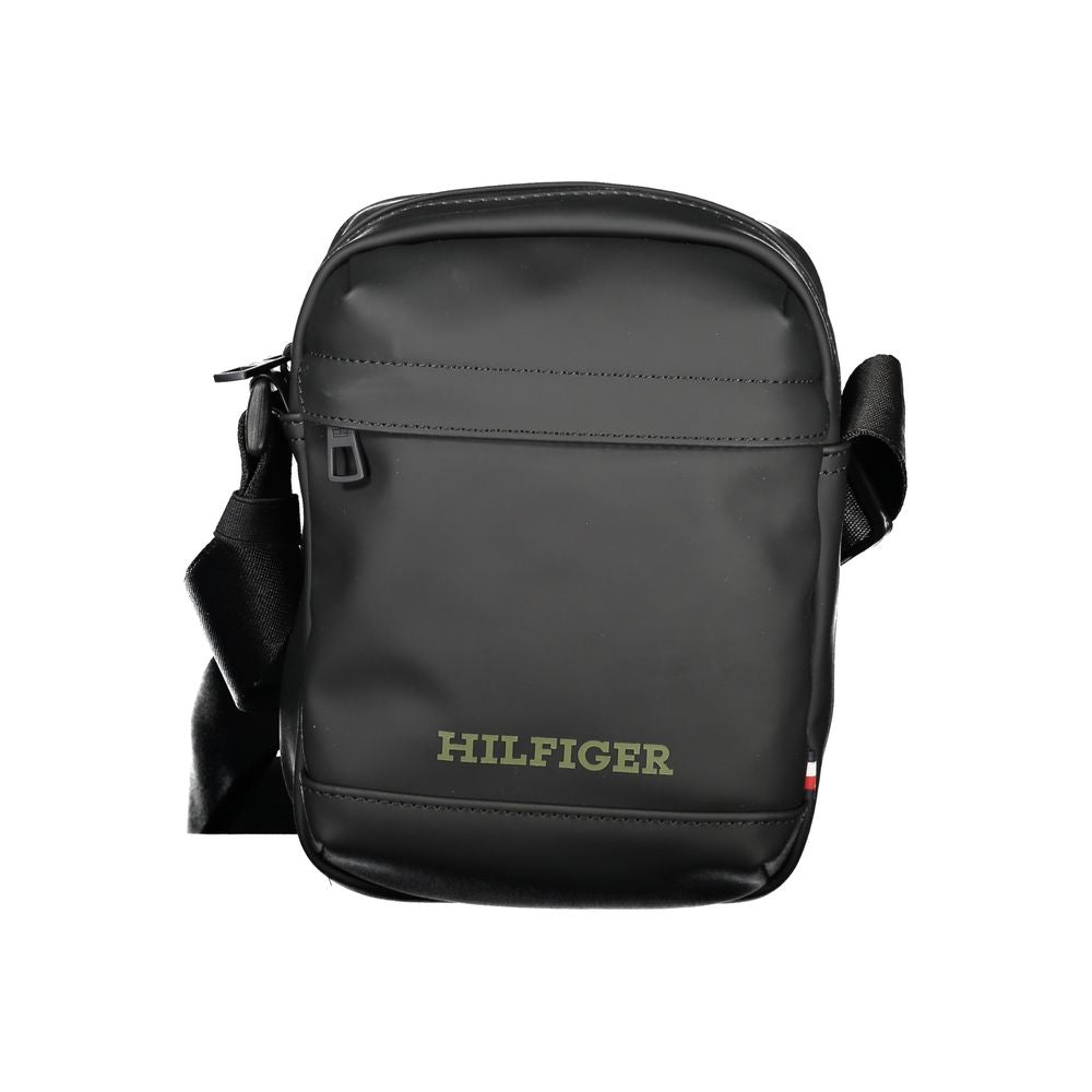 Tommy Hilfiger Black Polyethylene Shoulder Bag $200.00 Tommy Hilfiger Luzworld