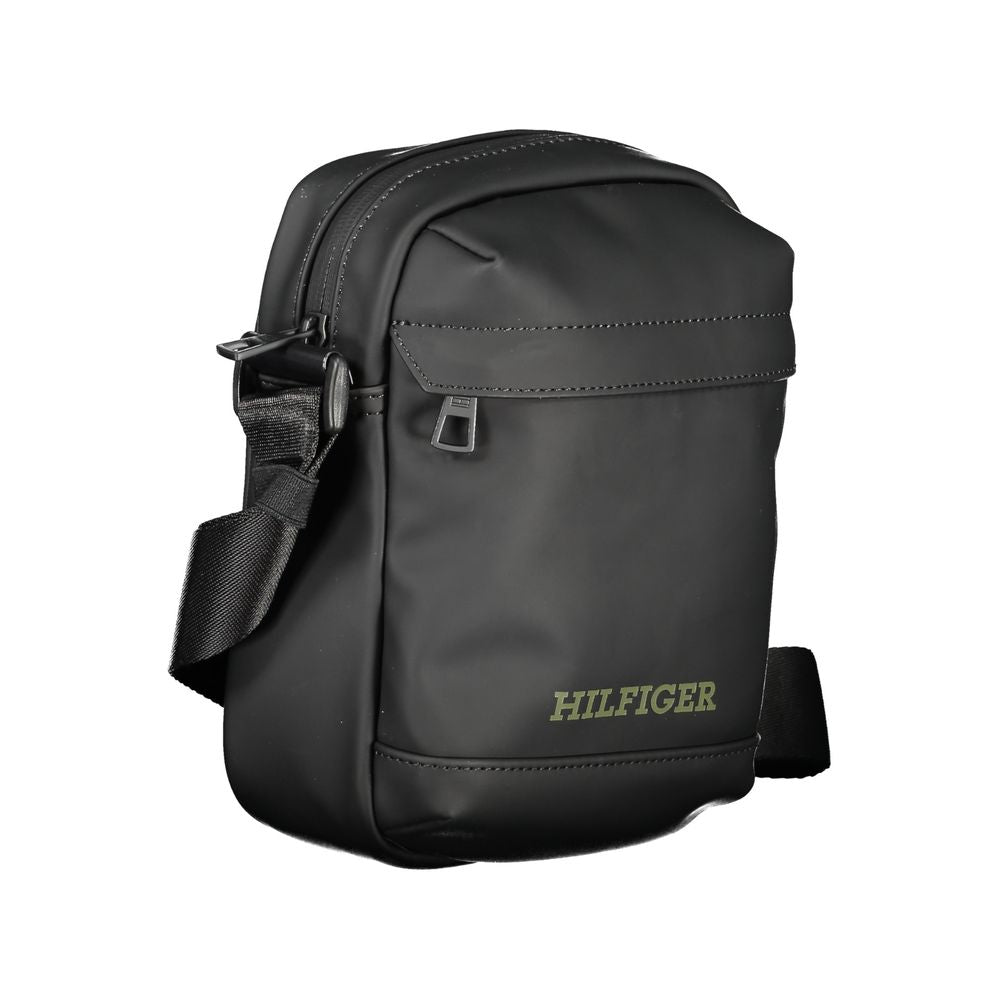 Tommy Hilfiger Black Polyethylene Shoulder Bag $200.00 Tommy Hilfiger Luzworld