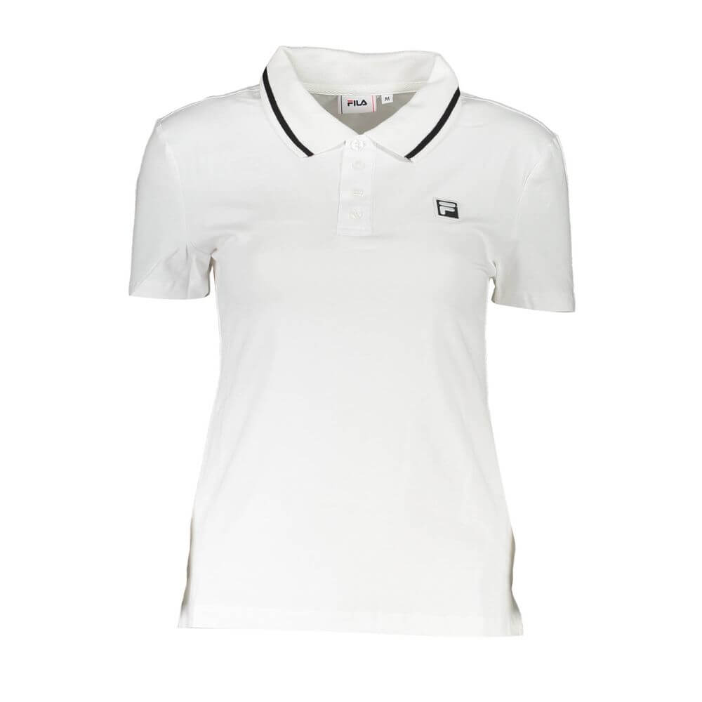 Fila White Cotton Womens Polo Shirt $165.00 Fila Luzworld