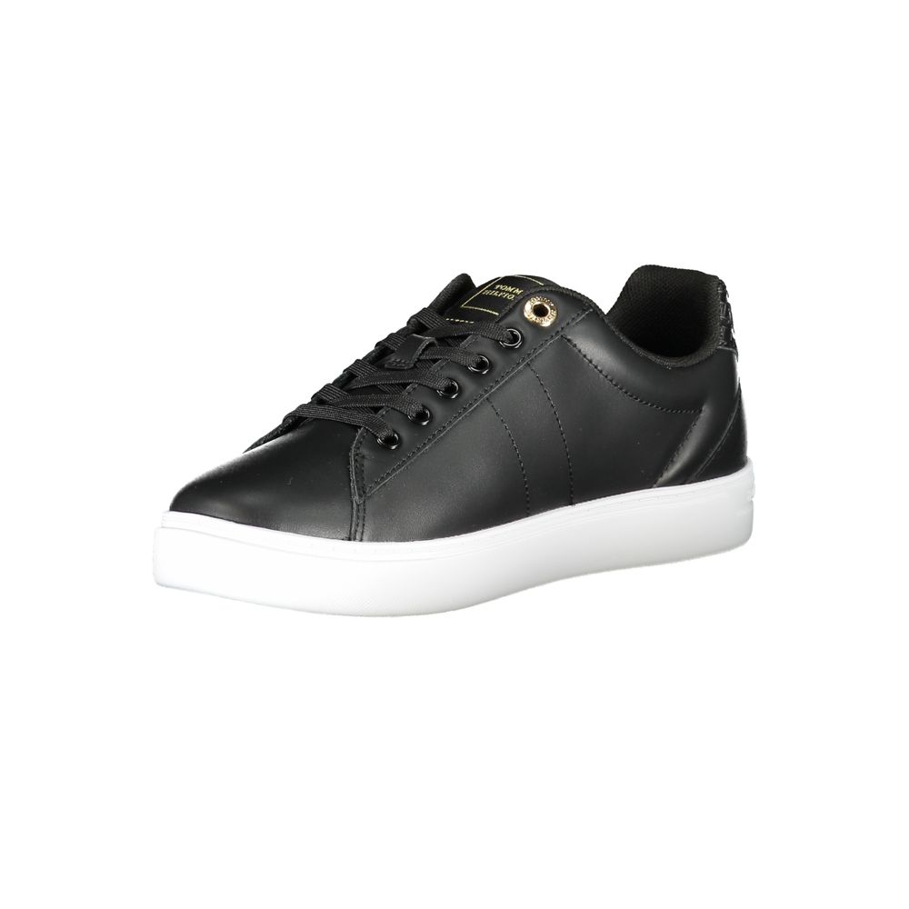 Tommy Hilfiger Black Polyester Sneaker $255.00 Tommy Hilfiger Luzworld