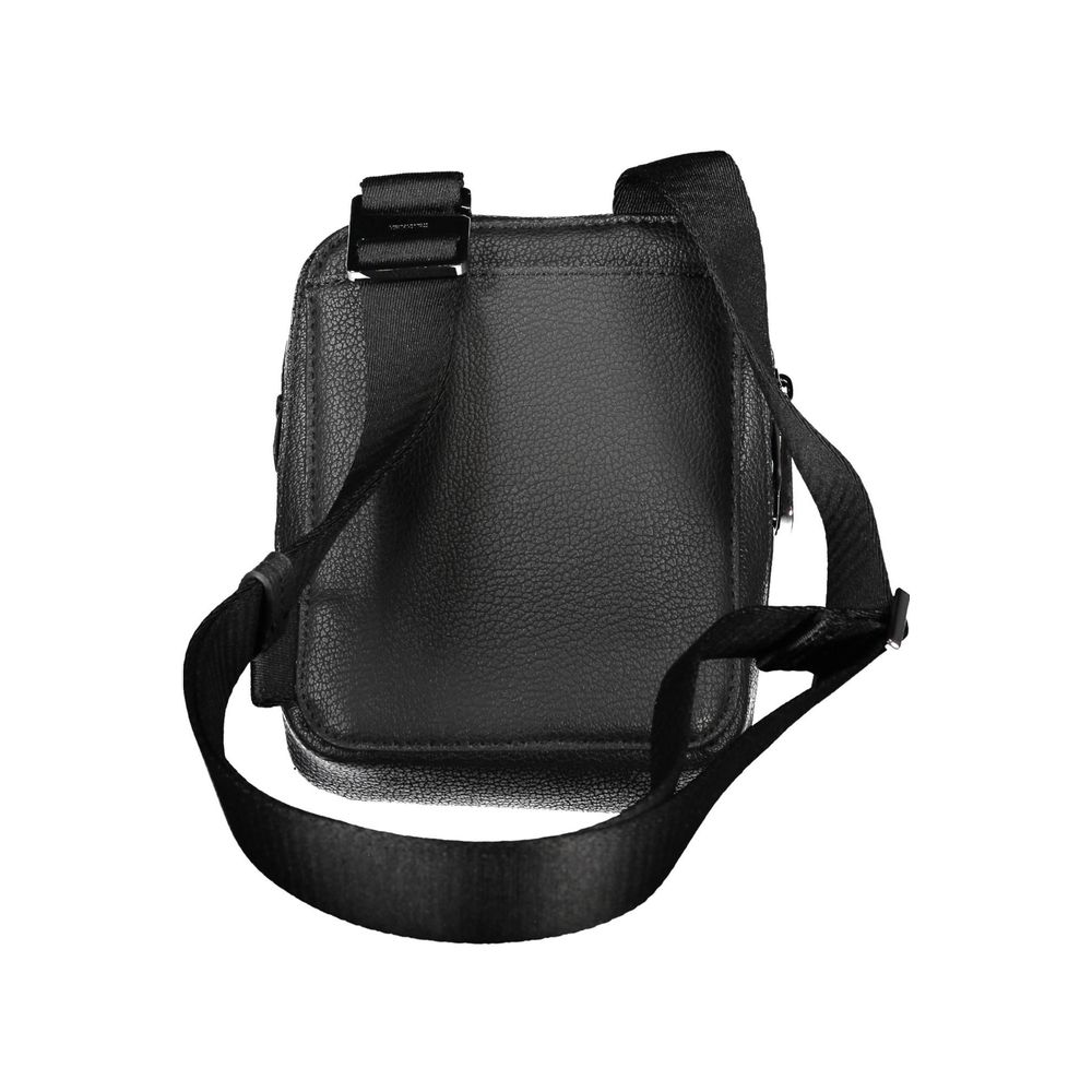 Calvin Klein Sleek Black Shoulder Bag with Logo Detail $605.00 Calvin Klein Luzworld