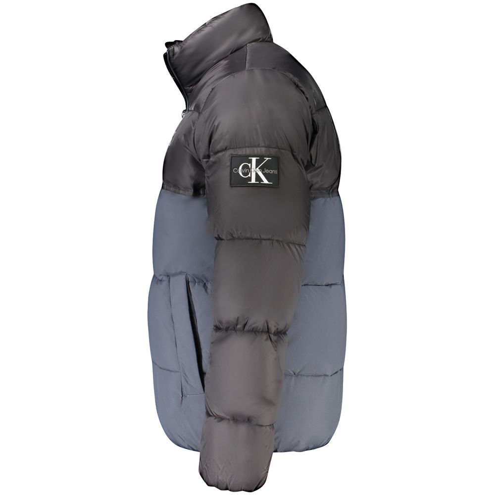 Calvin Klein Blue Polyester Men Jacket $657.00 Calvin Klein Luzworld