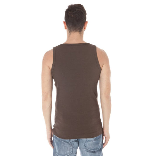 Zuelements Brown Cotton T-Shirt $130.00 Zuelements Luzworld