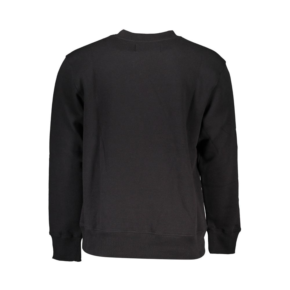 Calvin Klein Black Cotton Men Sweater $202.00 Calvin Klein Luzworld