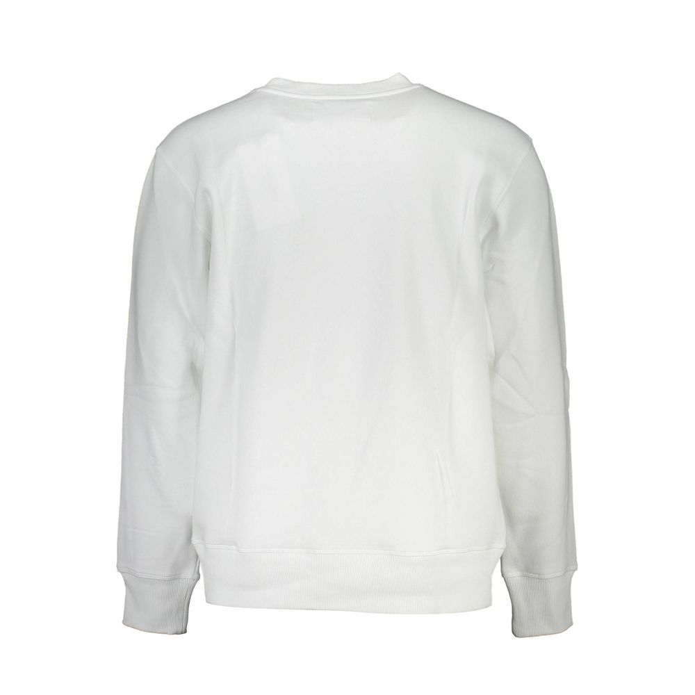 Calvin Klein White Cotton Men Sweater $202.00 Calvin Klein Luzworld