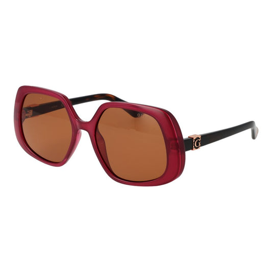 Guess Burgundy Women Sunglass $190.00 Guess Luzworld