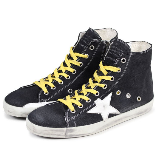 Golden Goose Black Canvas Sneaker $967.00 Golden Goose Luzworld