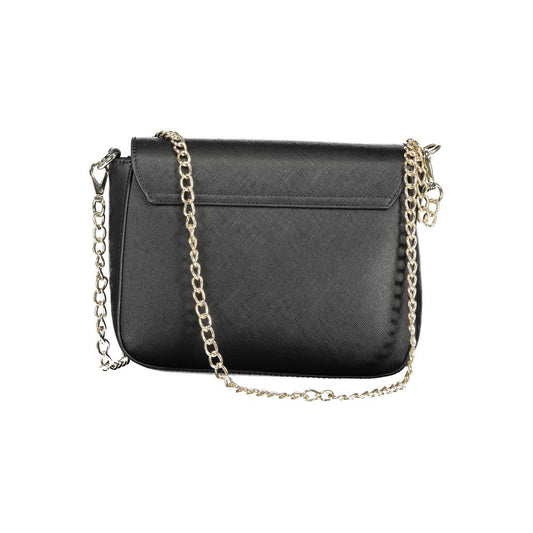 Mario Valentino Black Polyethylene Handbag $188.00 Mario Valentino Luzworld