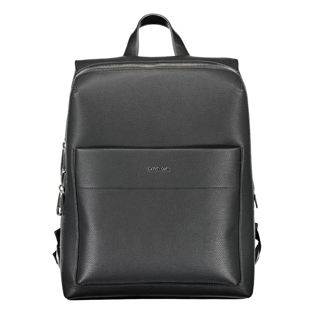 Calvin Klein Black Polyester Men Backpack $546.00 Calvin Klein Luzworld
