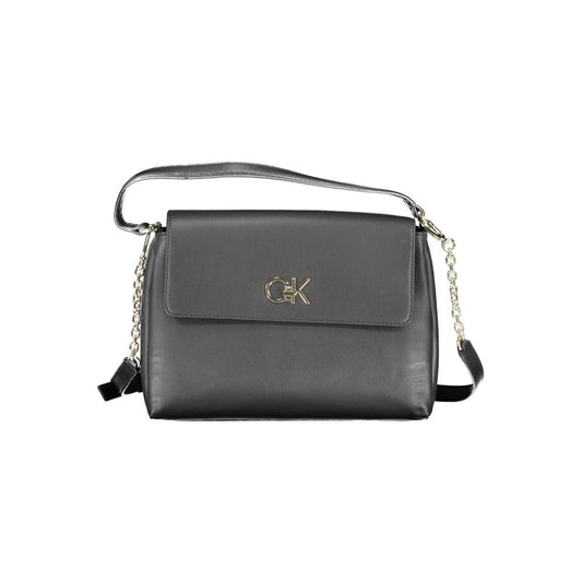 Calvin Klein Black Polyester Women Handbag $546.00 Calvin Klein Luzworld