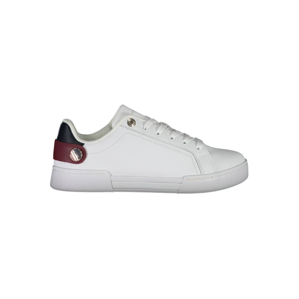 Tommy Hilfiger White Polyethylene Women Sneaker $263.00 Tommy Hilfiger Luzworld