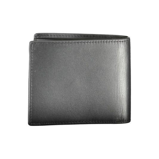 Tommy Hilfiger Black Leather Men Wallet $200.00 Tommy Hilfiger Luzworld