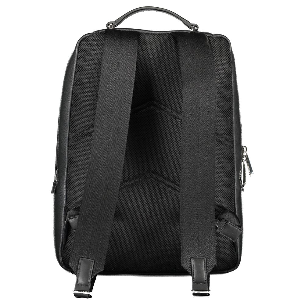 Calvin Klein Black Polyester Men Backpack $566.00 Calvin Klein Luzworld