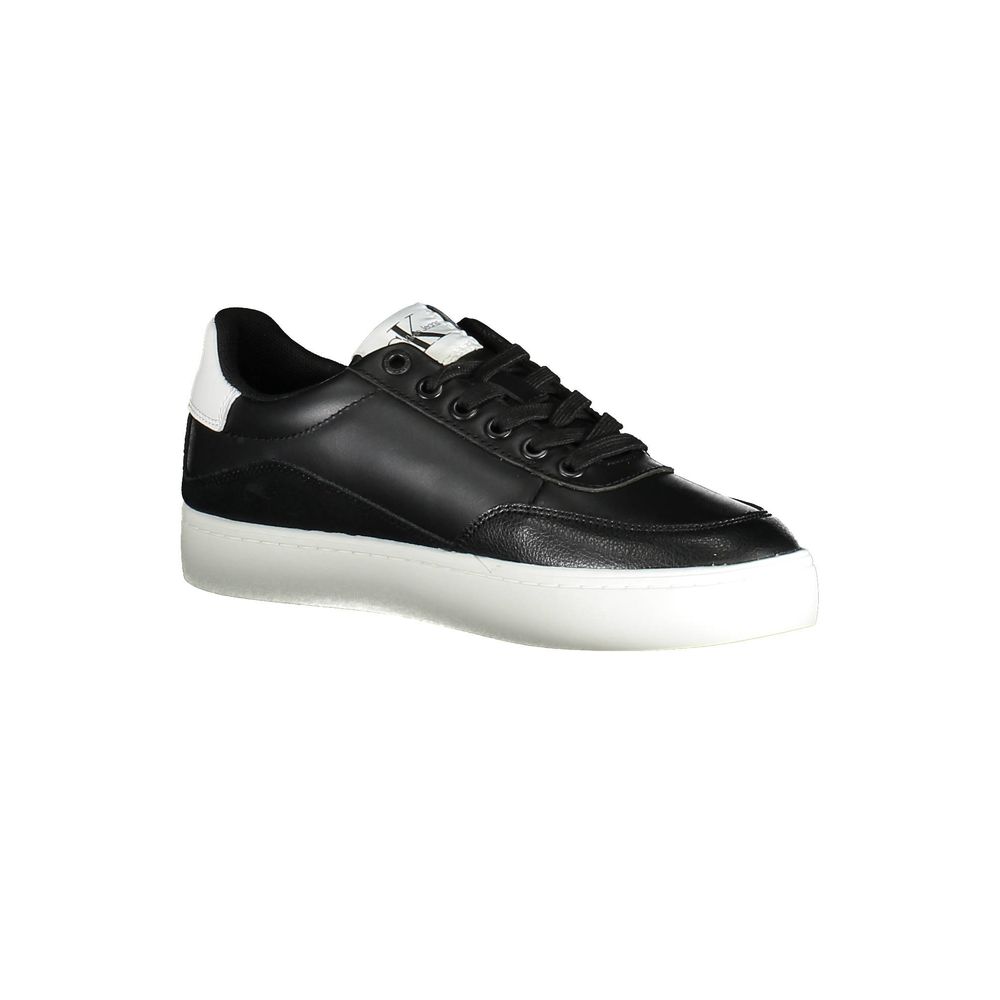 Calvin Klein Black Leather Women Sneaker $256.00 Calvin Klein Luzworld
