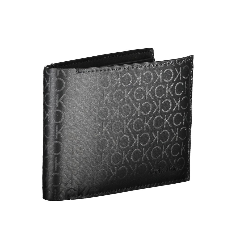 Calvin Klein Black Polyester Men Wallet $217.00 Calvin Klein Luzworld