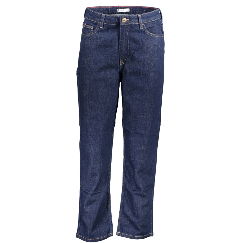 Tommy Hilfiger Blue Cotton Women Jeans $281.00 Tommy Hilfiger Luzworld