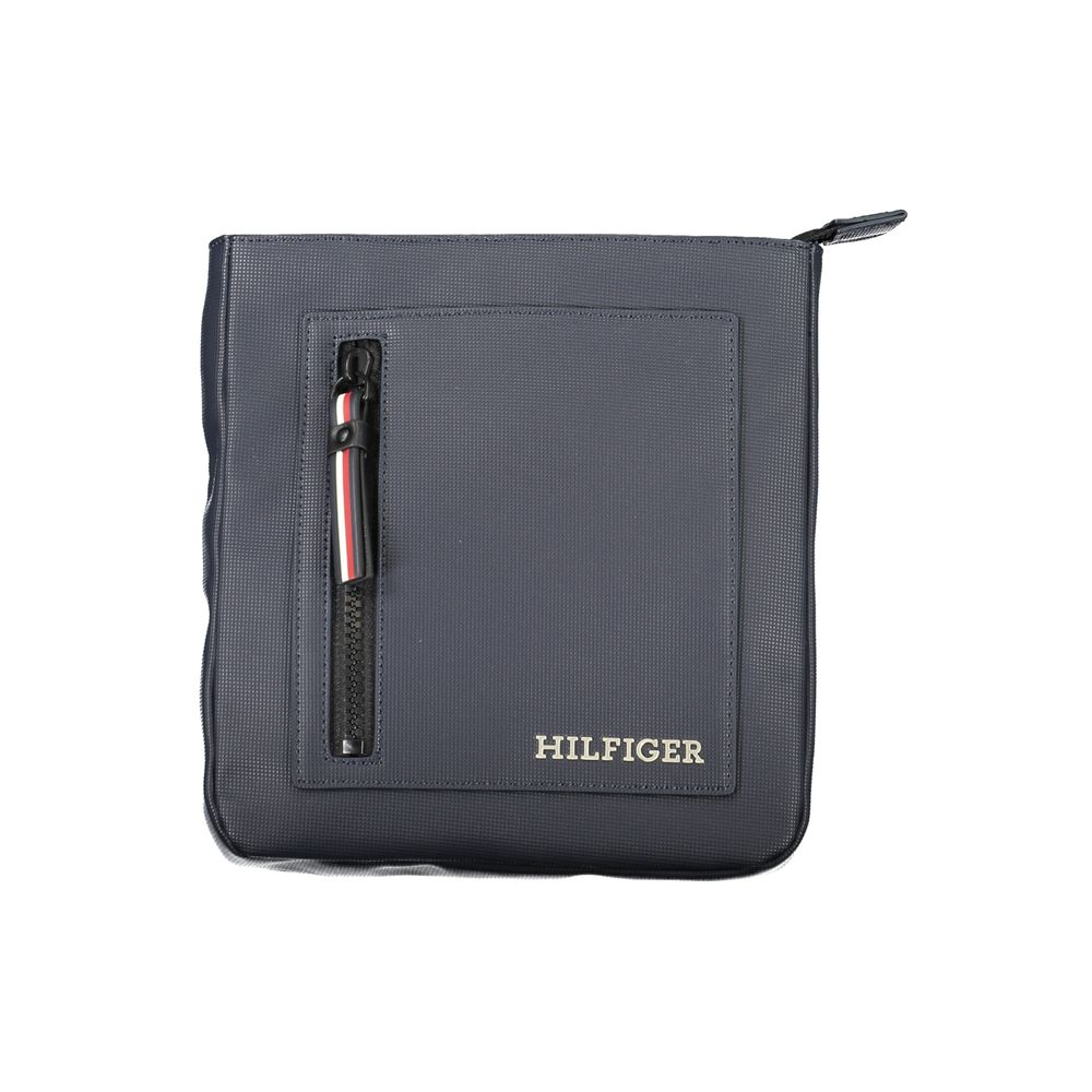 Tommy Hilfiger Chic Blue Shoulder Bag with Contrasting Details $206.00 Tommy Hilfiger Luzworld