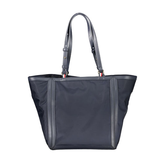 Tommy Hilfiger Blue Polyester Handbag $270.00 Tommy Hilfiger Luzworld