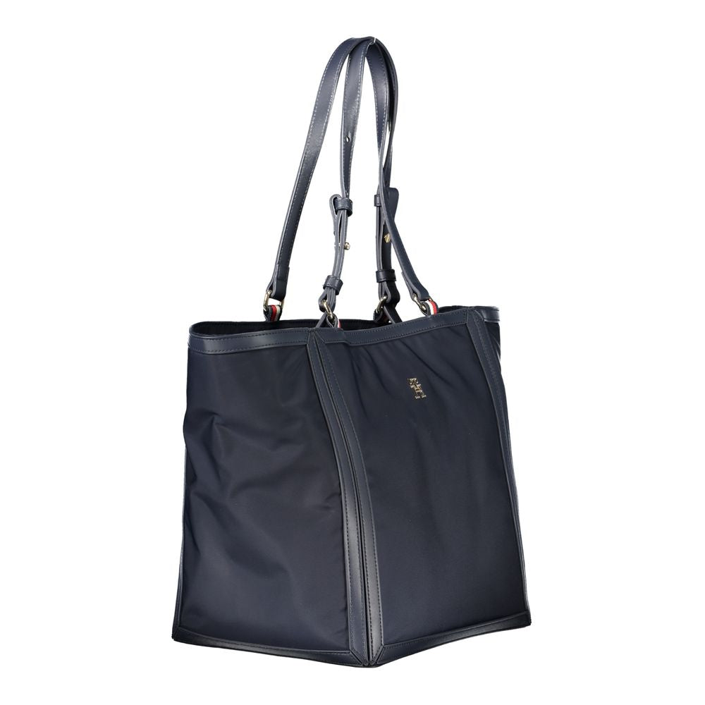 Tommy Hilfiger Blue Polyester Handbag $270.00 Tommy Hilfiger Luzworld