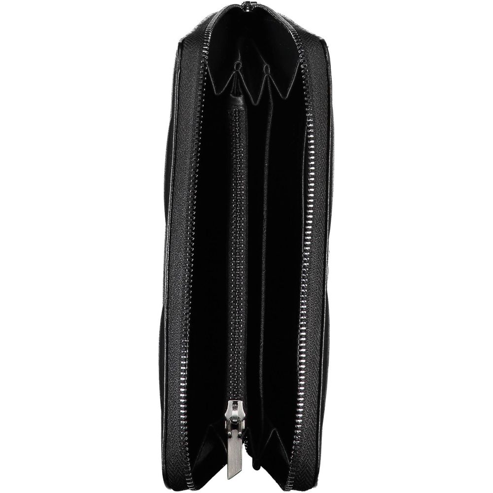 Calvin Klein Sleek Black RFID Blocking Wallet with Logo $216.00 Calvin Klein Luzworld
