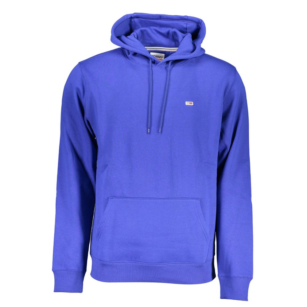 Tommy Hilfiger Blue Cotton Men Sweater $218.00 Tommy Hilfiger Luzworld