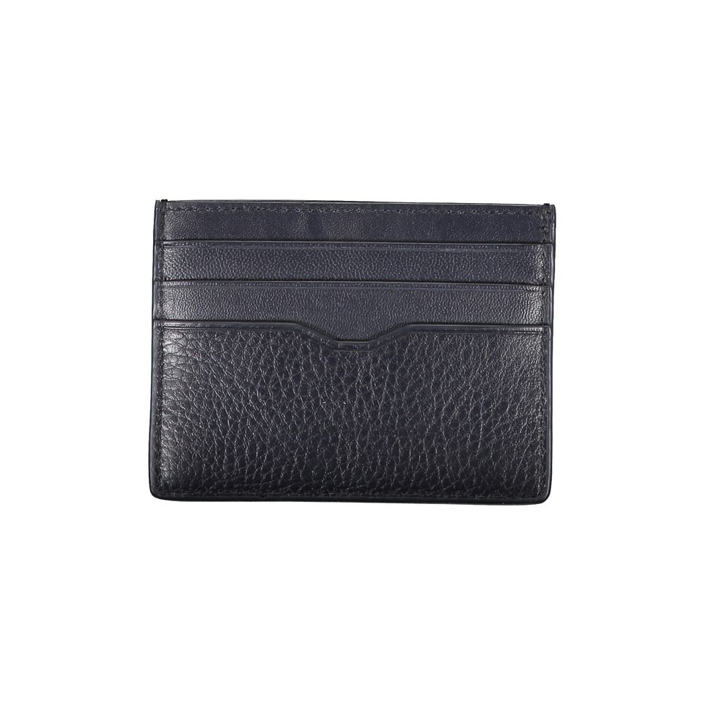Tommy Hilfiger Sleek Blue Leather Card Holder with Contrast Details $154.00 Tommy Hilfiger Luzworld