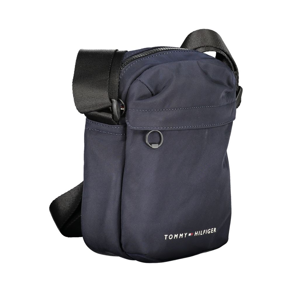 Tommy Hilfiger Blue Polyester Shoulder Bag $190.00 Tommy Hilfiger Luzworld