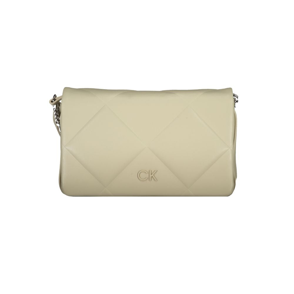 Calvin Klein Beige Cotton Handbag $531.00 Calvin Klein Luzworld