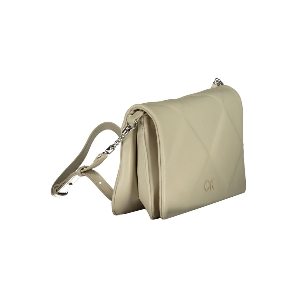 Calvin Klein Beige Cotton Handbag $531.00 Calvin Klein Luzworld