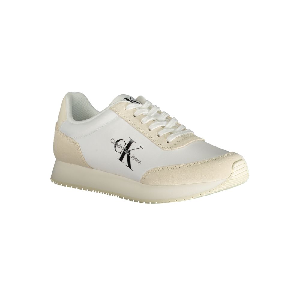 Calvin Klein Beige Polyester Sneaker $240.00 Calvin Klein Luzworld