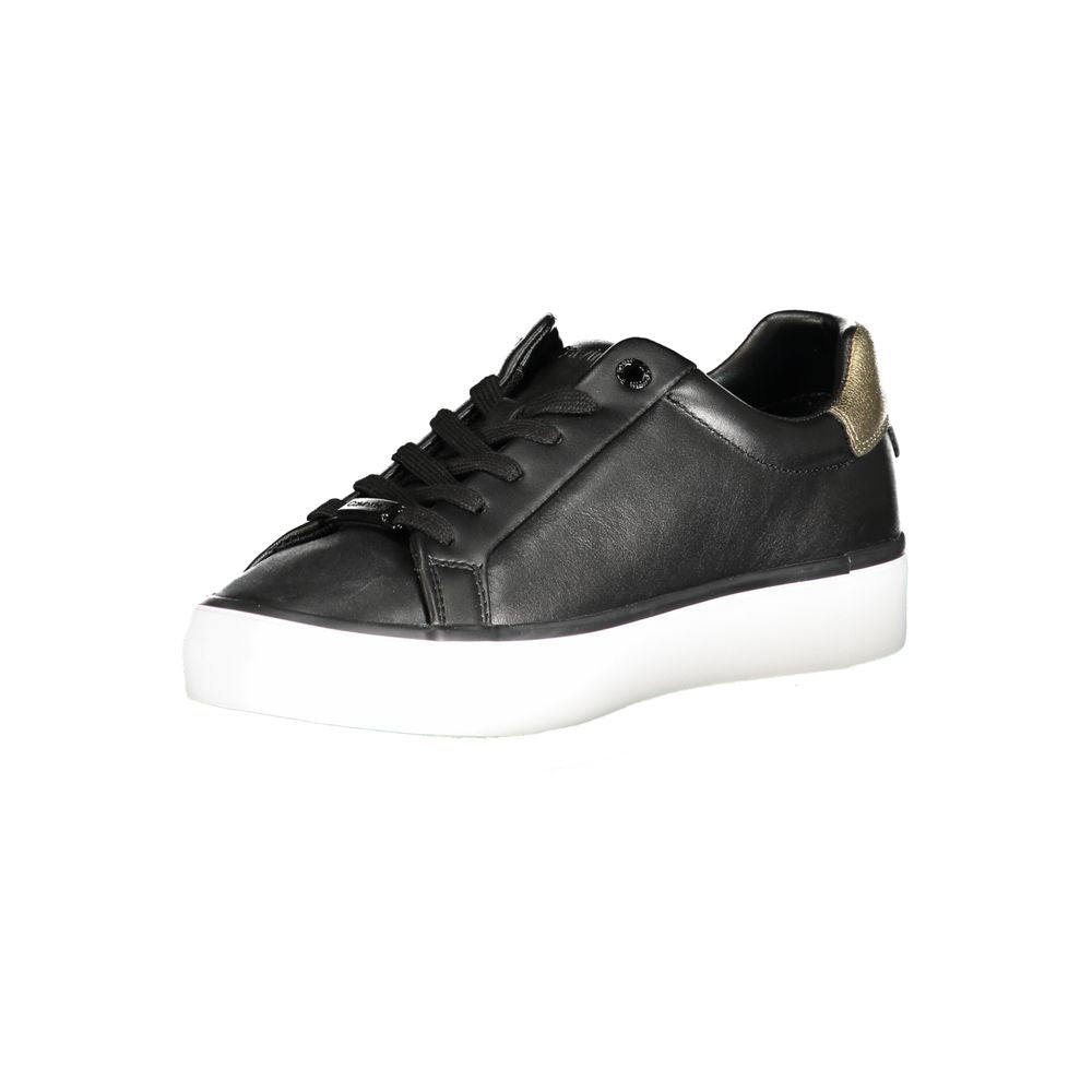 Calvin Klein Black Polyester Sneaker $271.00 Calvin Klein Luzworld