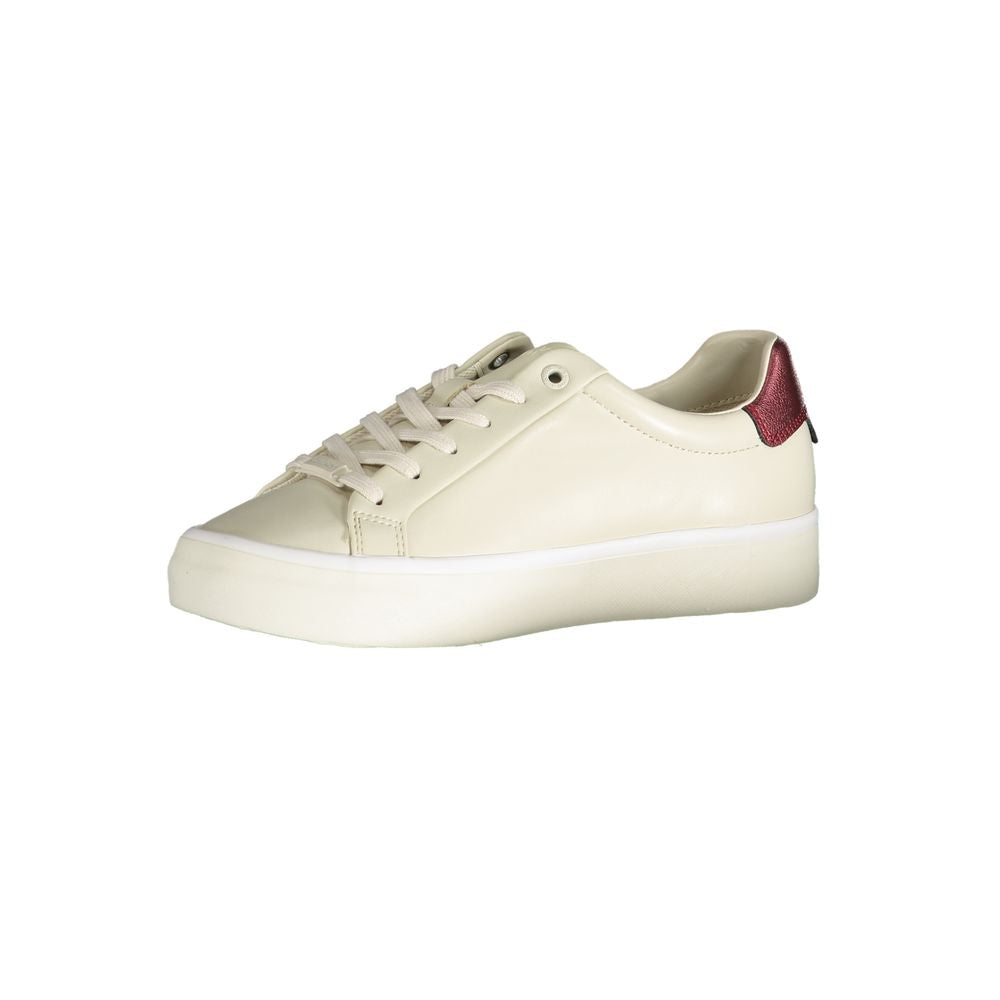 Calvin Klein Beige Polyester Sneaker $271.00 Calvin Klein Luzworld
