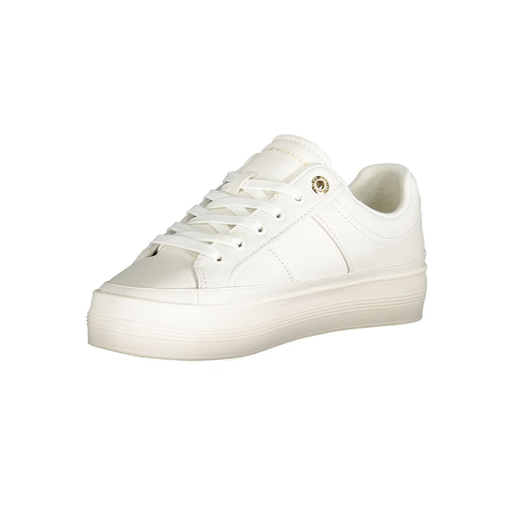 Tommy Hilfiger White Polyethylene Women Sneaker $255.00 Tommy Hilfiger Luzworld