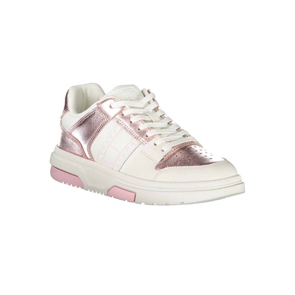 Tommy Hilfiger White Polyethylene Women Sneaker $271.00 Tommy Hilfiger Luzworld