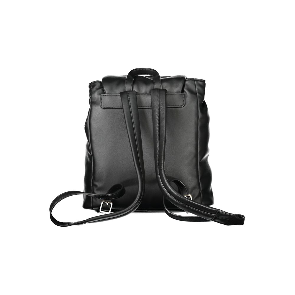 Tommy Hilfiger Black Polyester Women Backpack $510.00 Tommy Hilfiger Luzworld