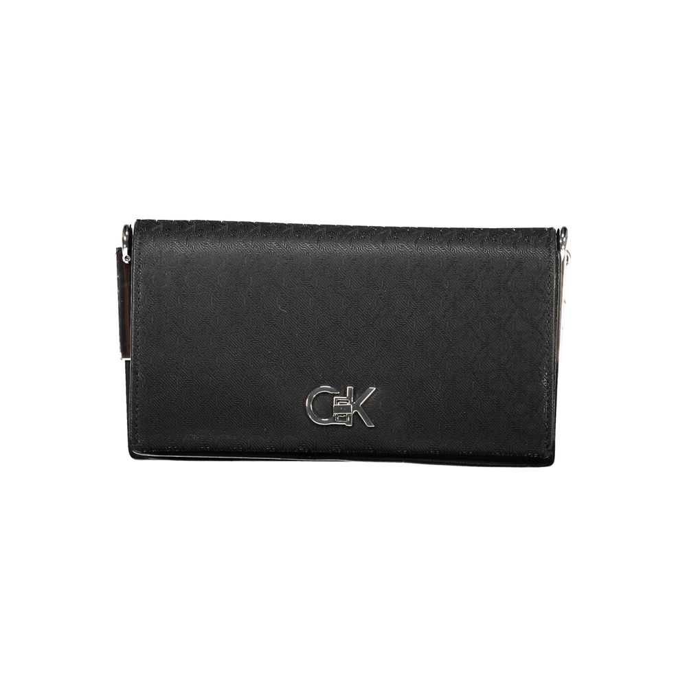 Calvin Klein Black Polyester Women Handbag $262.00 Calvin Klein Luzworld