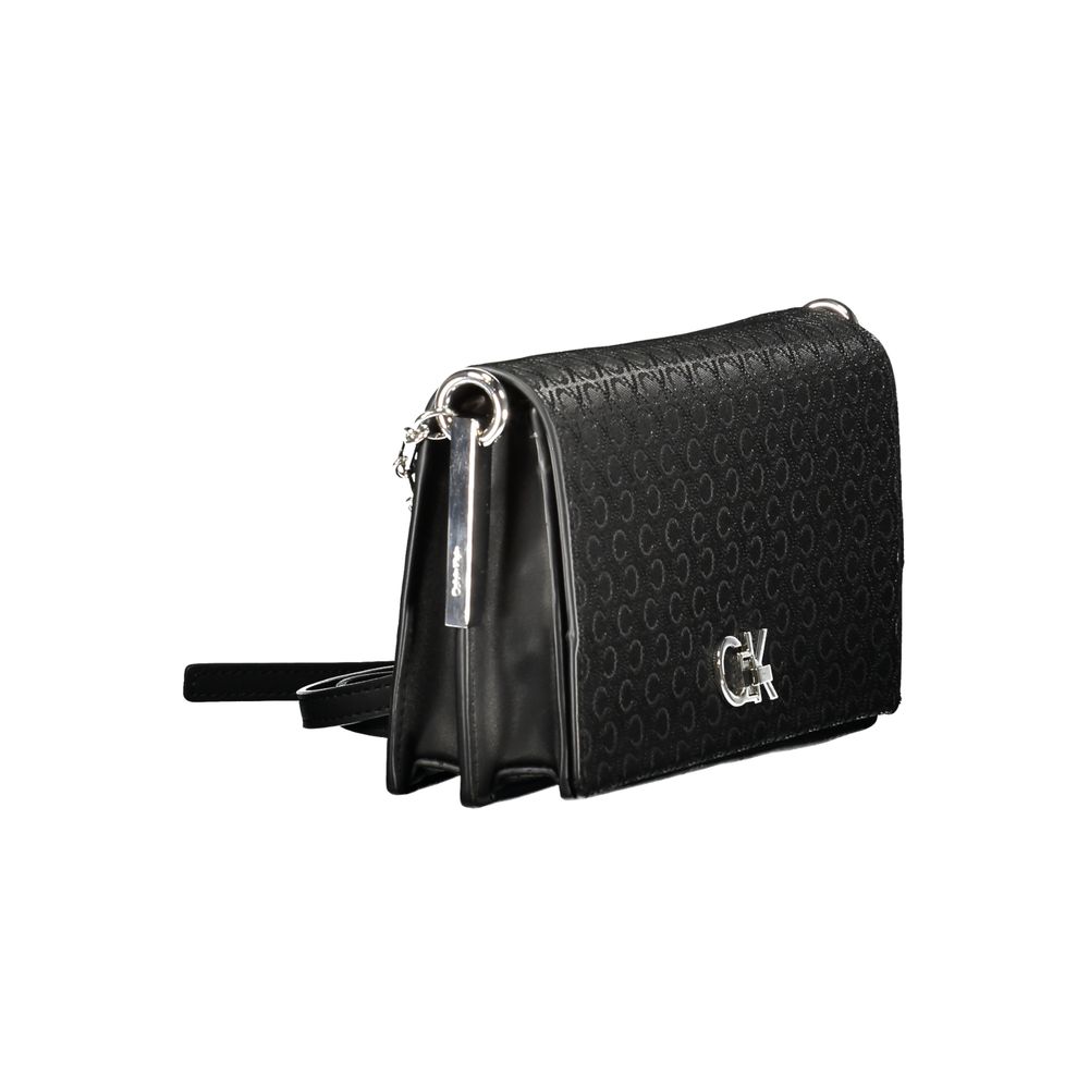 Calvin Klein Black Polyester Women Handbag $262.00 Calvin Klein Luzworld