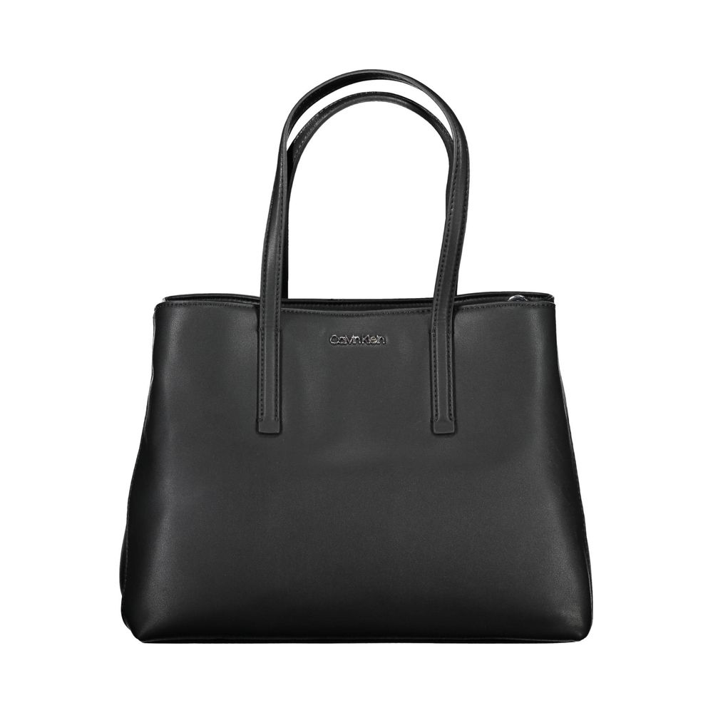 Calvin Klein Black Polyester Women Handbag $548.00 Calvin Klein Luzworld