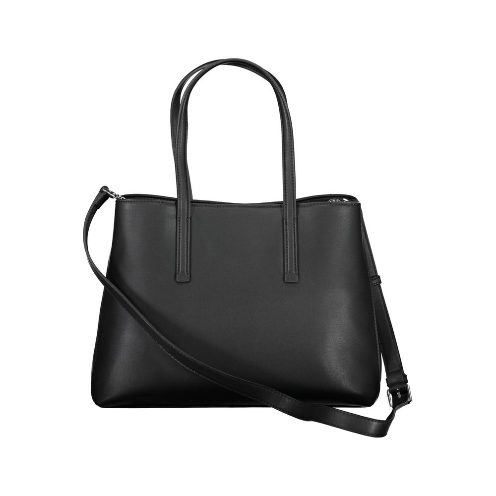 Calvin Klein Black Polyester Women Handbag $548.00 Calvin Klein Luzworld