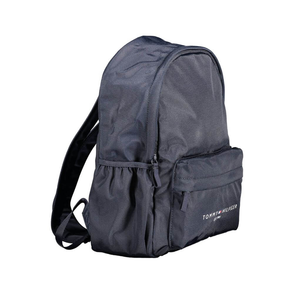 Tommy Hilfiger Blue Polyester Men Backpack $184.00 Tommy Hilfiger Luzworld