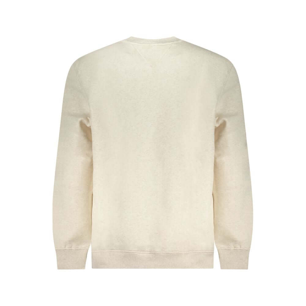 Tommy Hilfiger Beige Cotton Men Sweater $205.00 Tommy Hilfiger Luzworld