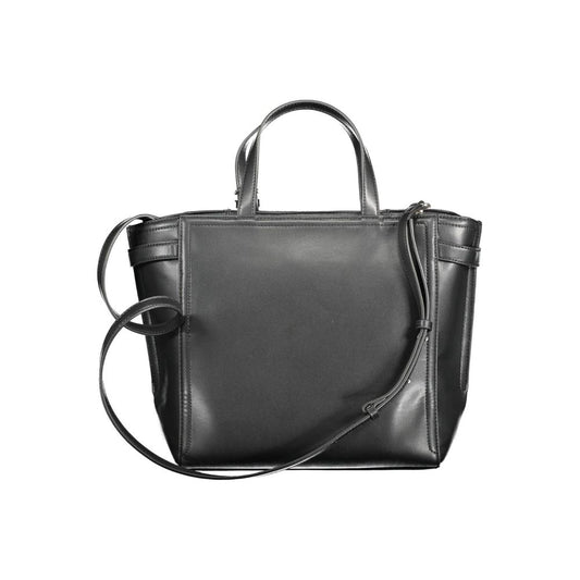 Calvin Klein Black Polyester Women Handbag $605.00 Calvin Klein Luzworld