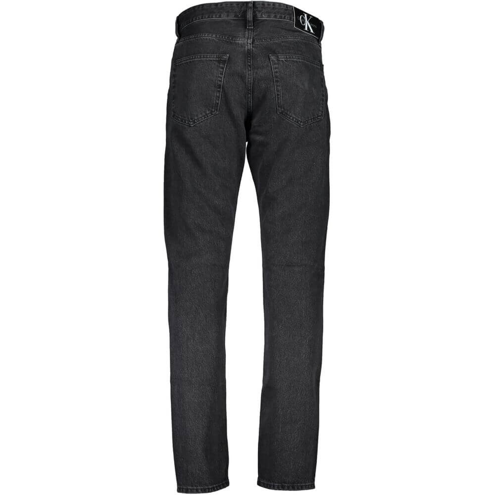 Calvin Klein Black Cotton Men Jeans $265.00 Calvin Klein Luzworld