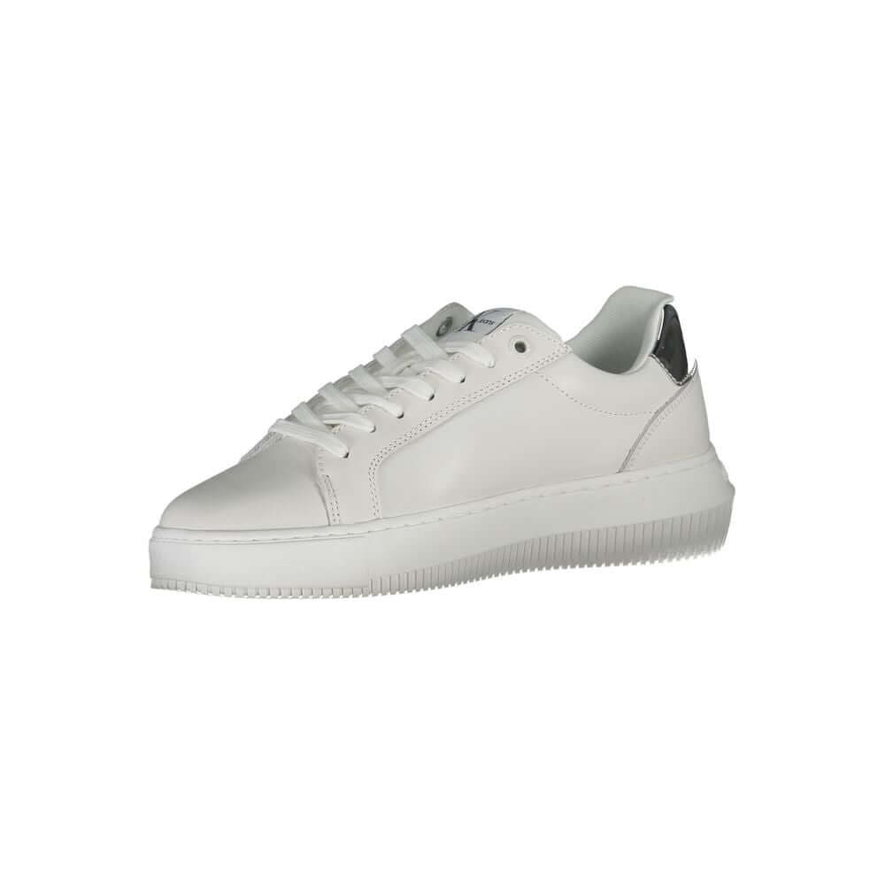 Calvin Klein White Polyester Sneaker $289.00 Calvin Klein Luzworld