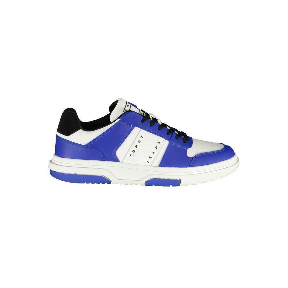 Tommy Hilfiger Blue Polyethylene Men Sneaker $255.00 Tommy Hilfiger Luzworld