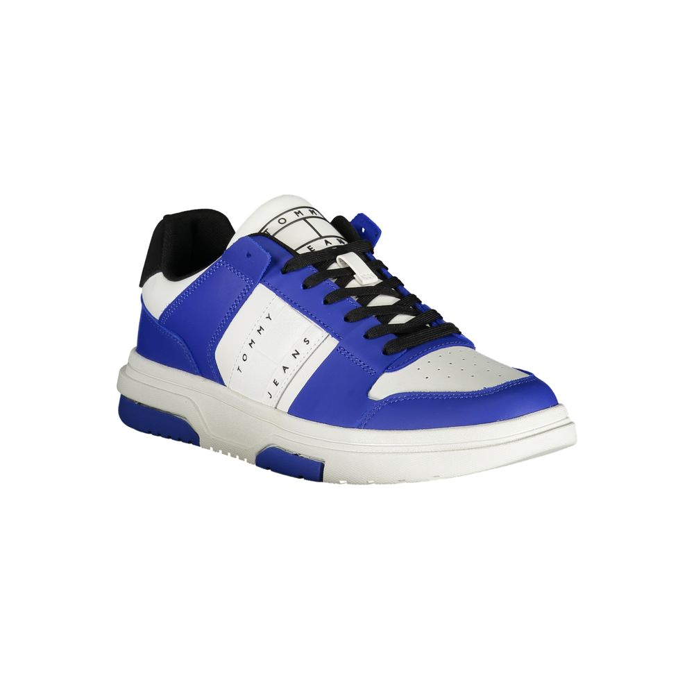 Tommy Hilfiger Blue Polyethylene Men Sneaker $255.00 Tommy Hilfiger Luzworld