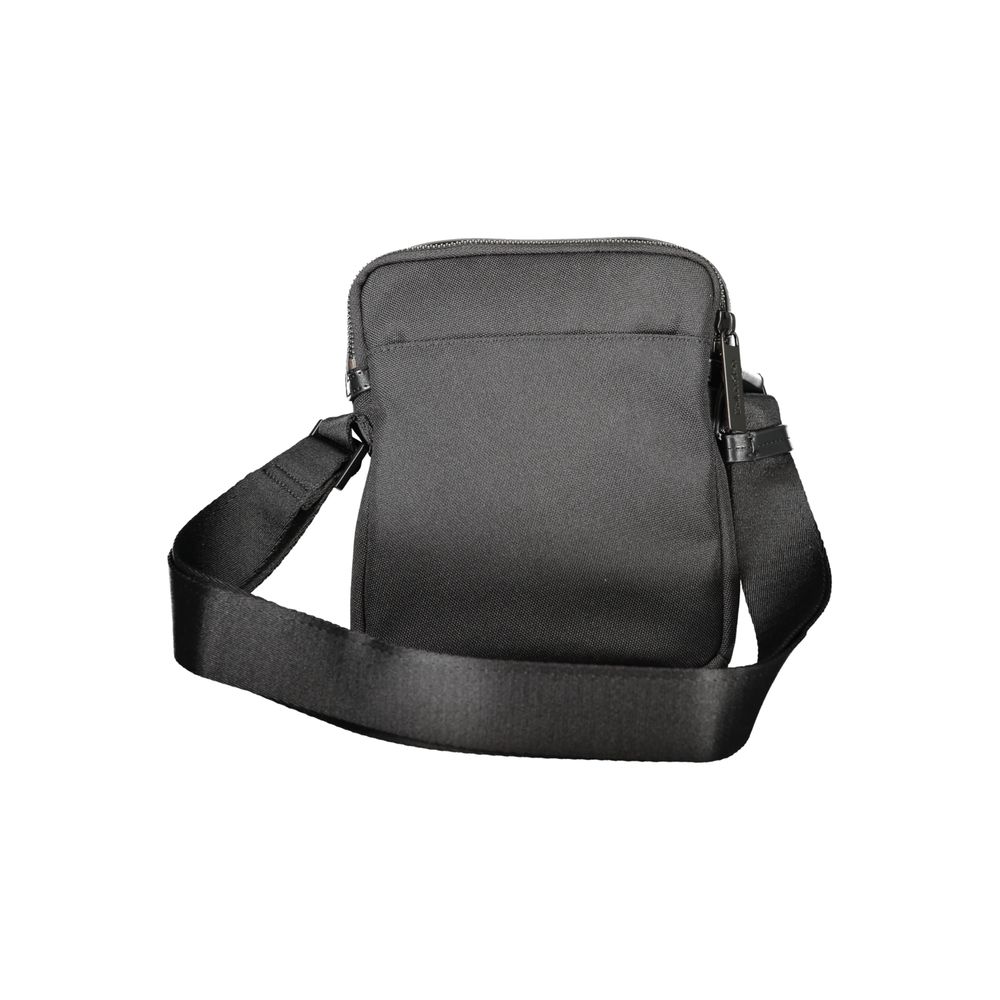 Calvin Klein Black Polyester Men Shoulder Bag $200.00 Calvin Klein Luzworld