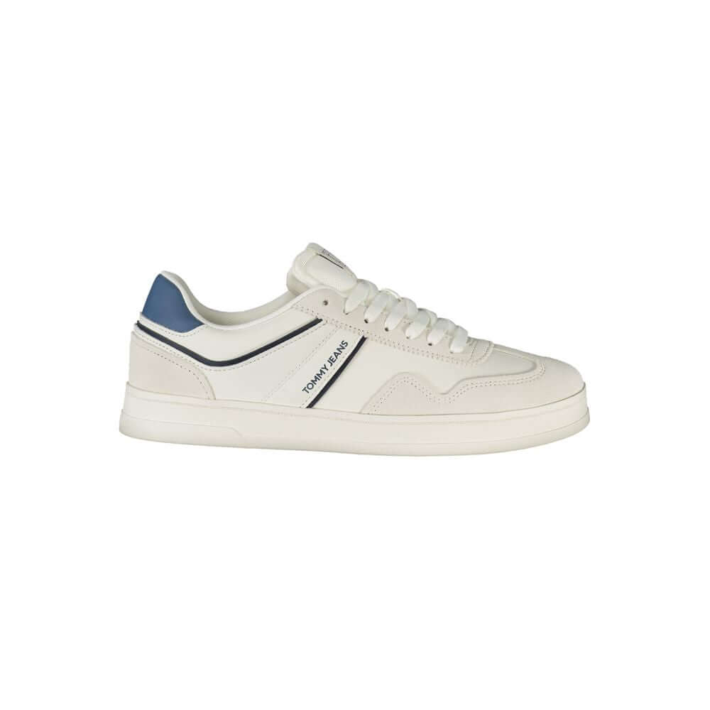 Tommy Hilfiger White Polyethylene Men Sneaker $259.00 Tommy Hilfiger Luzworld